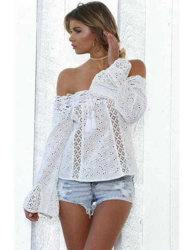 Blouse Dentelle Boho ou a consommer sur place