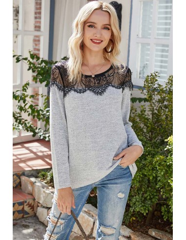 Pull Dentelle Guipure Voir les baskets