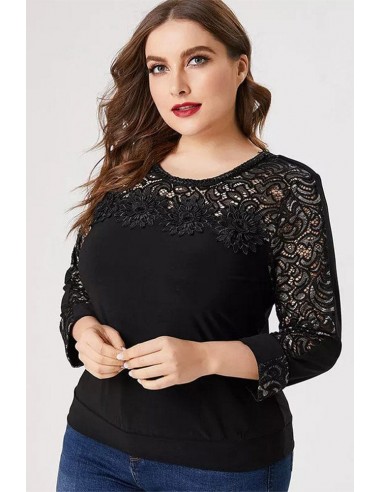 T-Shirt Dentelle Grande Taille votre