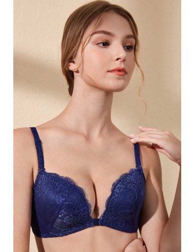 Soutien-Gorge Dentelle Bleu Marine commande en ligne