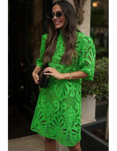 Robe Dentelle Verte Venez acheter