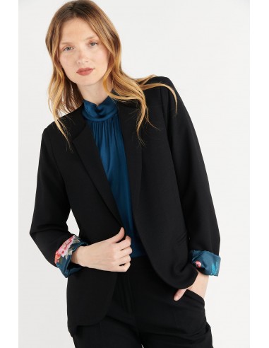 BLAZER CINTRÉ ARIANE NOIR en linge