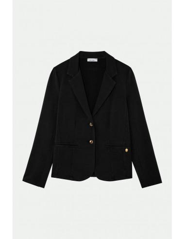 BLAZER MOLLETON ADELIA NOIR une grave pollution 