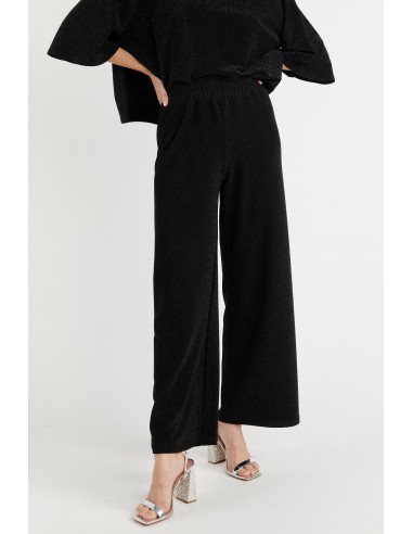 PANTALON PAILLETTE DIANE NOIR de pas cher