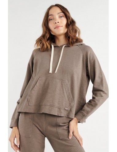 SWEAT COTON ORGANIQUE JULES TAUPE pas chere