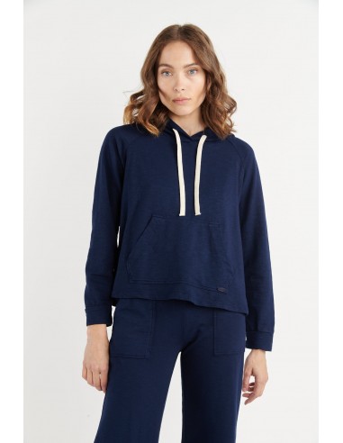 SWEAT COTON ORGANIQUE JULES MARINE destockage