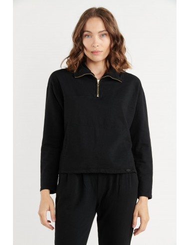 SWEAT COTON ORGANIQUE BROMELIA NOIR online