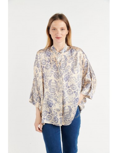 CHEMISE BATISTA FLOWER DENIM de technologie