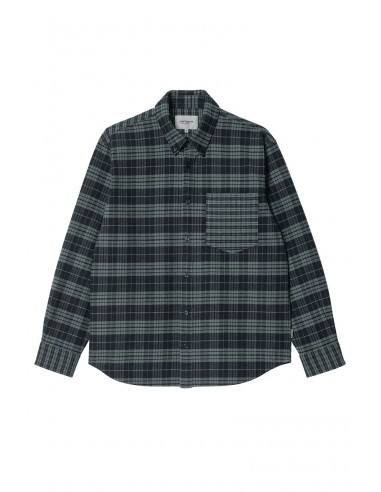 CARHARTT WIP WINGER SHIRT Winger Check / Eucalyptus le des métaux précieux