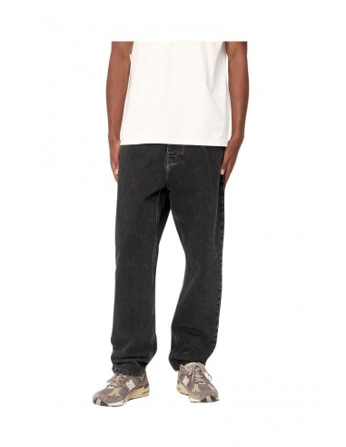 CARHARTT WIP NEWEL PANT Black Stone Washed Fin de série