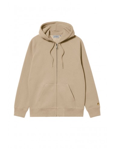 CARHARTT WIP HOODED CHASE JACKET Sable / Gold en ligne des produits 