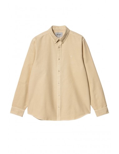 CARHARTT WIP BOLTON SHIRT L/S Rattan Garment Dyed Comparez plus de prix