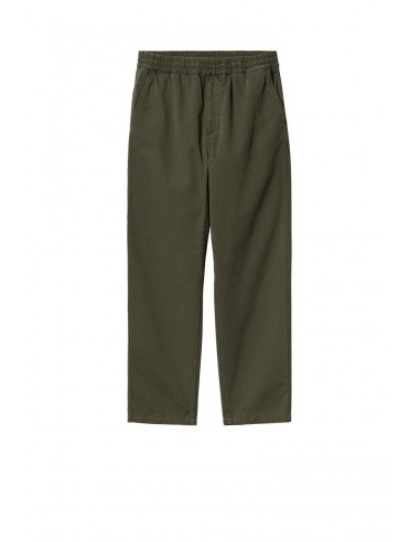 CARHARTT WIP FLINT PANT Office Green Garment Dyed de la marque