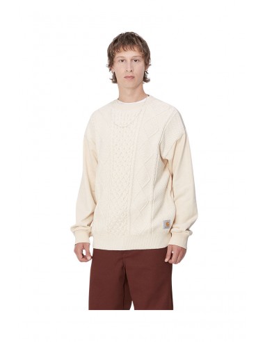 CARHARTT WIP TRIDON SWEATER Natural prix pour 