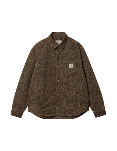 CARHARTT WIP CONRO SHIRT JACKET Camo Leo / Tamarind commande en ligne