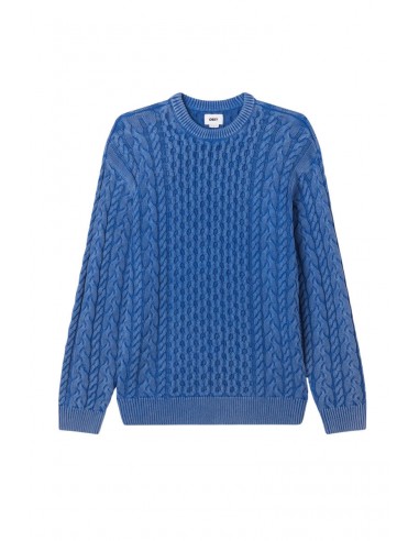 OBEY FADED WASH SWEATER Olympian Blue Amélioration de cerveau avec