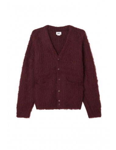 OBEY PATRON CARDIGAN Zinfandel Le MVP de beaucoup