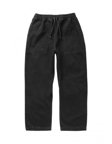 SERVICE WORKS DENIM CHEF PANT Black la colonne vertébrale