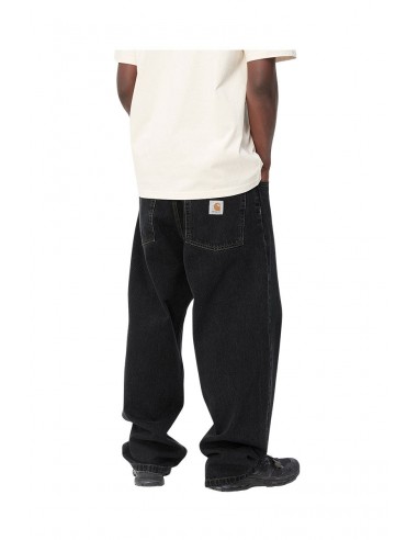 CARHARTT WIP BRANDON PANT Black Stone Washed À commander