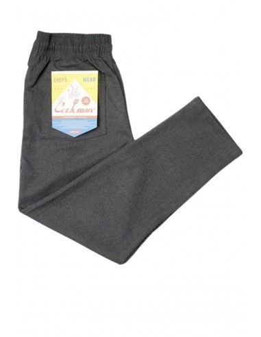 COOKMAN CHEF PANT FLANNEL Charcoal Toutes les collections ici